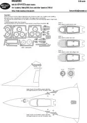 MiG-29 ADVANCED mask for Academy 1:48