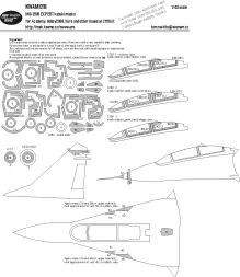 MiG-29UB EXPERT mask for Academy 1:48