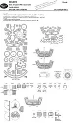 B-26B Marauder EXPER mask for ICM 1:48