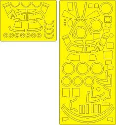 B-26B Marauder EXPER mask for ICM 1:48