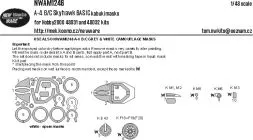 A-4B/C Skyhawk mask for Hobby2000 1:48
