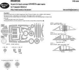 Wyvern S.4 (early version) mask for Trumpeter 1:48