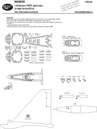 A-4M Skyhawk EXPERT mask for Magic Foctory 1:48