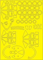 Mirage IV A/P ADVANCED mask for Heller 1:48