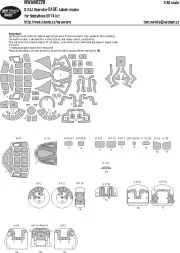 B-24J Liberator mask for Hobby Boss 1:48