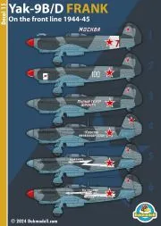 Yak-9B/D on the front line 1944-1945 1:48