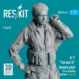 A-7 "Corsair II" female pilot type 2 1:72