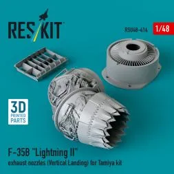 F-35B "Lightning II" exhaust nozzles (Vertical Landing) for Tamiya 1:48