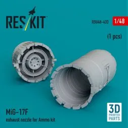 MiG-17F exhaust nozzle for Ammo 1:48