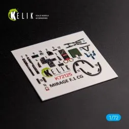 MIRAGE F.1CG interior for Special Hobby 1:72