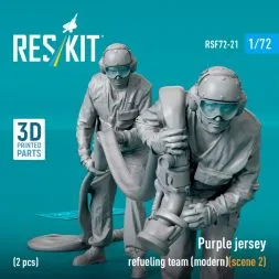 Purple jersey refueling team (modern) (scene 2) 1:72
