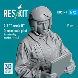 A-7 "Corsair II" Greece male pilot - type 3 1:72