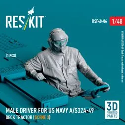 US NAVY A/S32A-49 Deck Tractor driver (scene 3) 1:48
