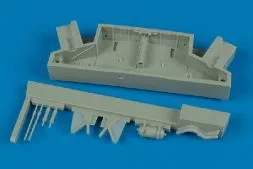 Hawker Hurricane wheel bays für Hasegawa 1:48