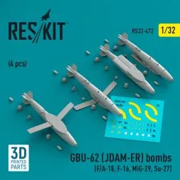 GBU-62 (JDAM-ER) bombs 1:32