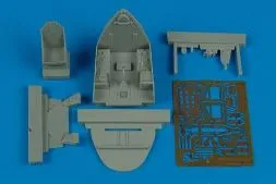 F4U-7 Corsair cockpit set für Hasegawa 1:48