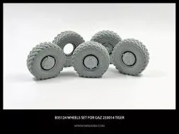 GAZ-233014 Tiger Wheels Set 1:35