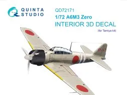 A6M3 Zero Interior for Tamiya 1:72
