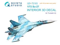 Su-27 Interior (w/ resin parts) for Trumpeter 1:72