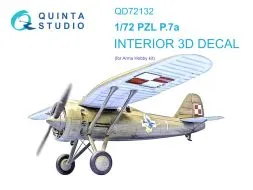 PZL P.7a Interior for Arma Hobby 1:72