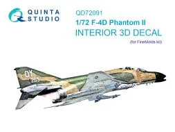 F-4D interior for FineMolds 1:72