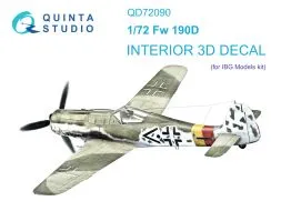 Fw 190D interior for IBG 1:72
