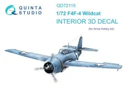 F4F-4 Wildcat interior for Arma Hobby 1:72