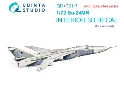 Su-24MR interior (w/ resin parts) for Zvezda 1:72