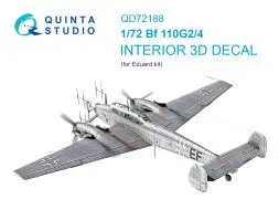 Bf 110G-2/4 nterior for Eduard 1:72