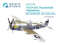 P-47D Bubbletop interior for Tamiya 1:72