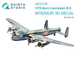 Avro Lancaster B.II interior for Airfix 1:72