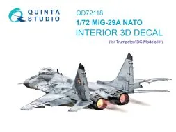 MiG-29A (NATO) interior for Trumpeter 1:72