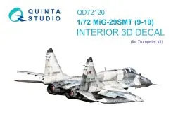 MiG-29SMT 9-19 interior for Trumpeter 1:72
