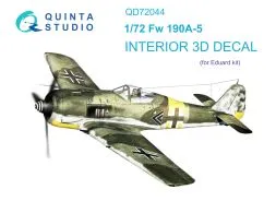 Fw 190A-5 interior for Eduard 1:72