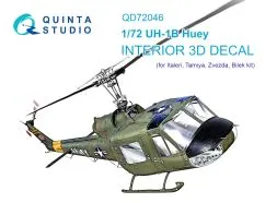 Uh-1B interior for Italeri 1:72