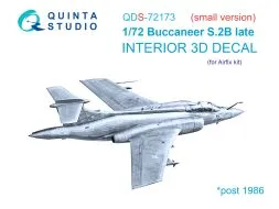 Buccanneer S.2B Late interior (small) for Airfix 1:72