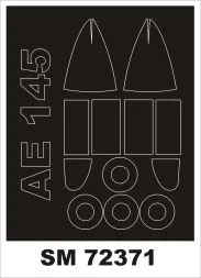 Aero Ae-145/45 mask for KP 1:72