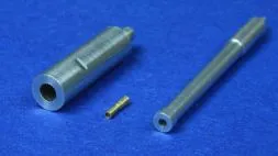 Char B1 bis gun barrel - 75mm, 47mm & 7.5mm MG 1:35