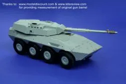 Centauro gun barrel - 105 mm L/52 1:35