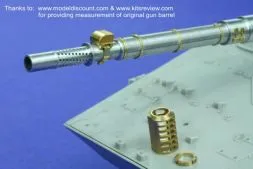 Centauro gun barrel - 105 mm L/52 1:35