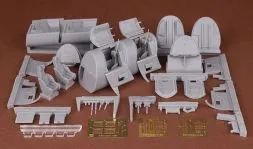 B-58 Hustler Bomber/Navigator & DSO cockpit set 1:48