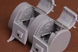 B-58 Hustler Bomber/Navigator & DSO cockpit set 1:48