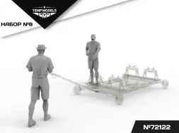 Russian VKS technical personnel (Syria) 1:72