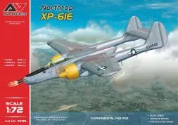 Northrop XP-61E experim fighter 1:72