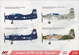 AD-5N "SkyRaider"( Night attack ver.) 1:72