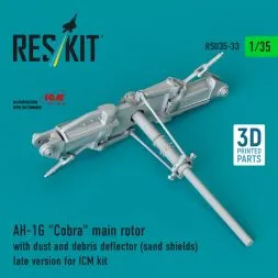 AH-1G "Cobra" main rotor /w sand shields (late) 1:35