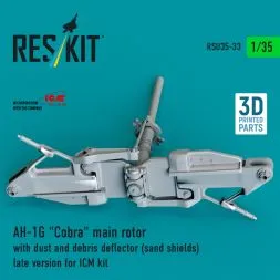 AH-1G "Cobra" main rotor /w sand shields (late) 1:35