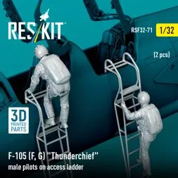 F-105 (F, G) "Thunderchief" pilots on access ladder 1:32