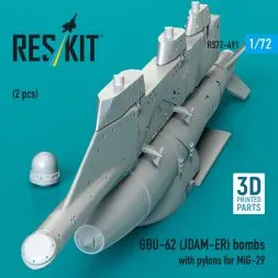 GBU-62 (JDAM-ER) bombs w/ pylons for MiG-29 1:72