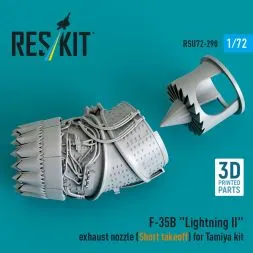F-35B exhaust nozzle (Short takeoff) for Tamiya 1:72